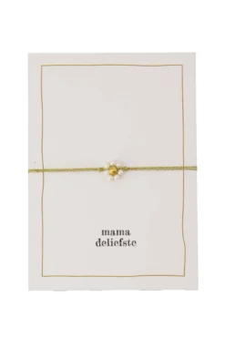 ansichtkaart armbandje mama deliefste