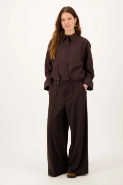 ballon blouse lange mouw
