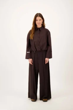 ballon blouse lange mouw