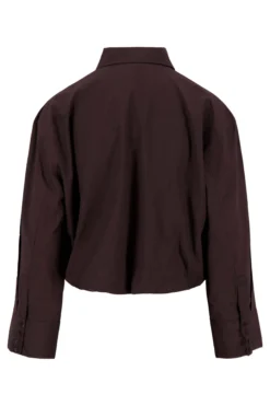 ballon blouse lange mouw