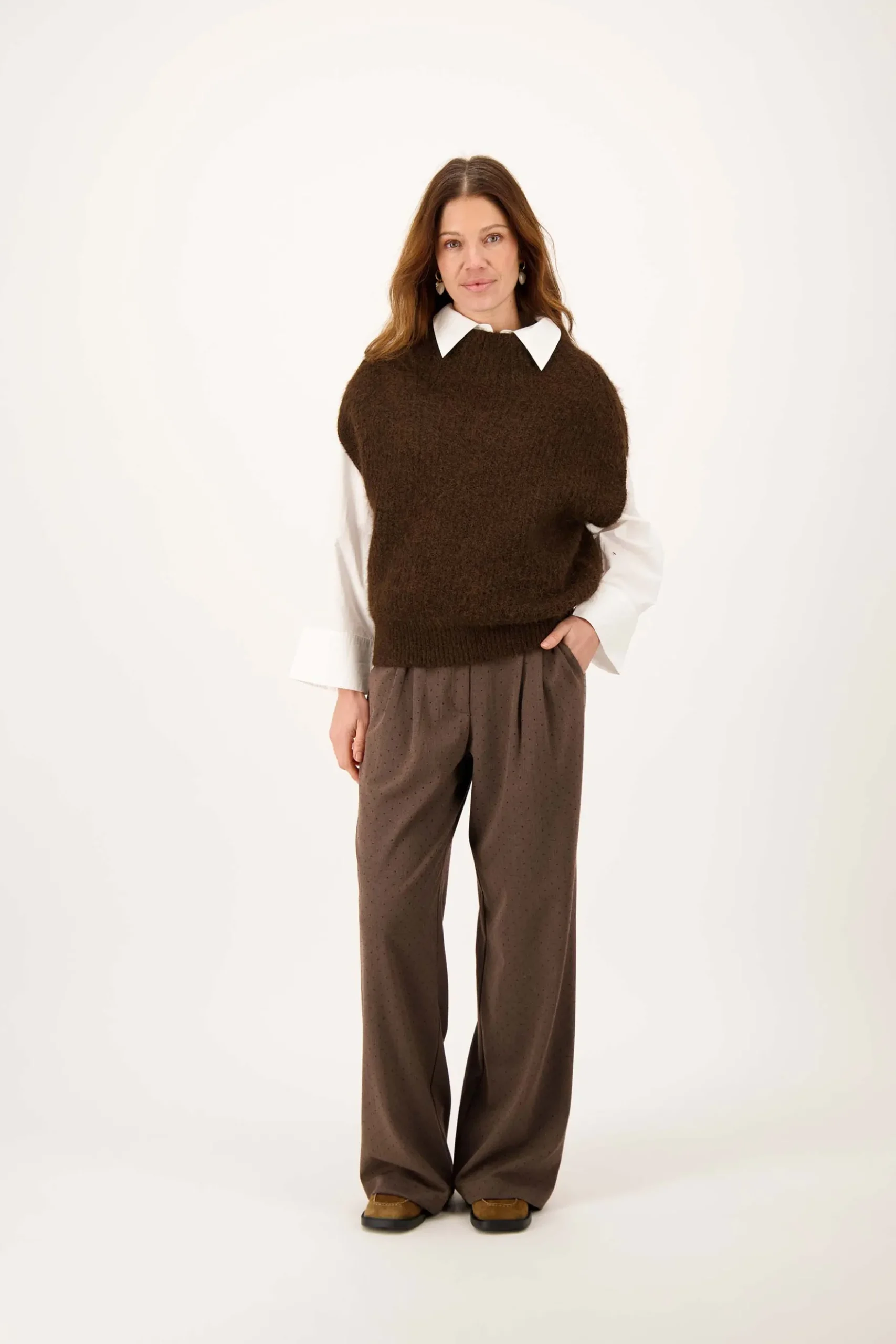 ballon blouse lange mouw