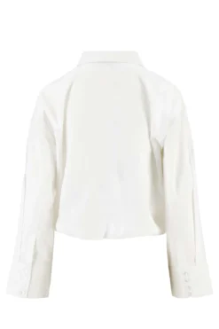 ballon blouse lange mouw