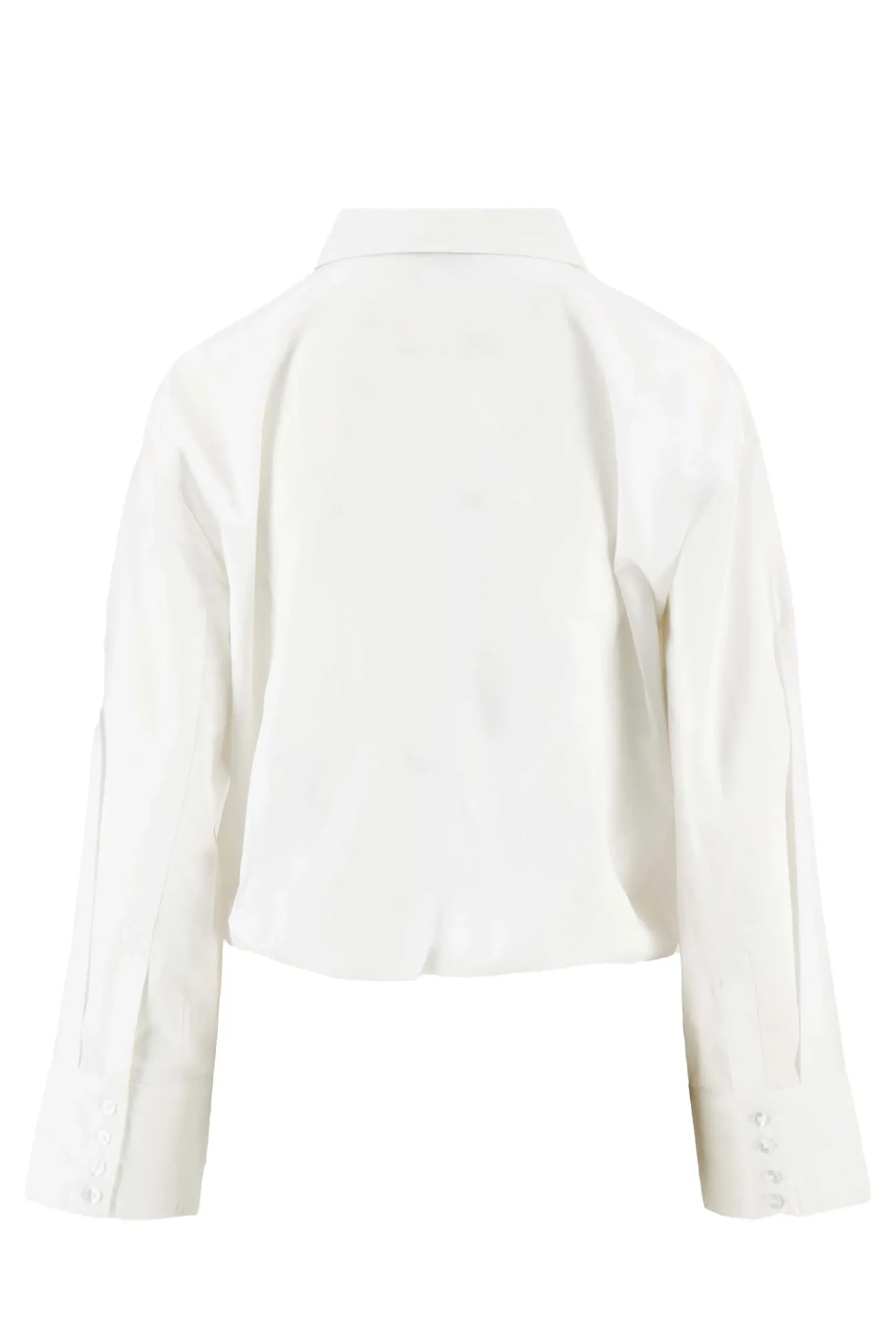 ballon blouse lange mouw