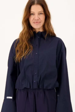 ballon blouse lange mouw