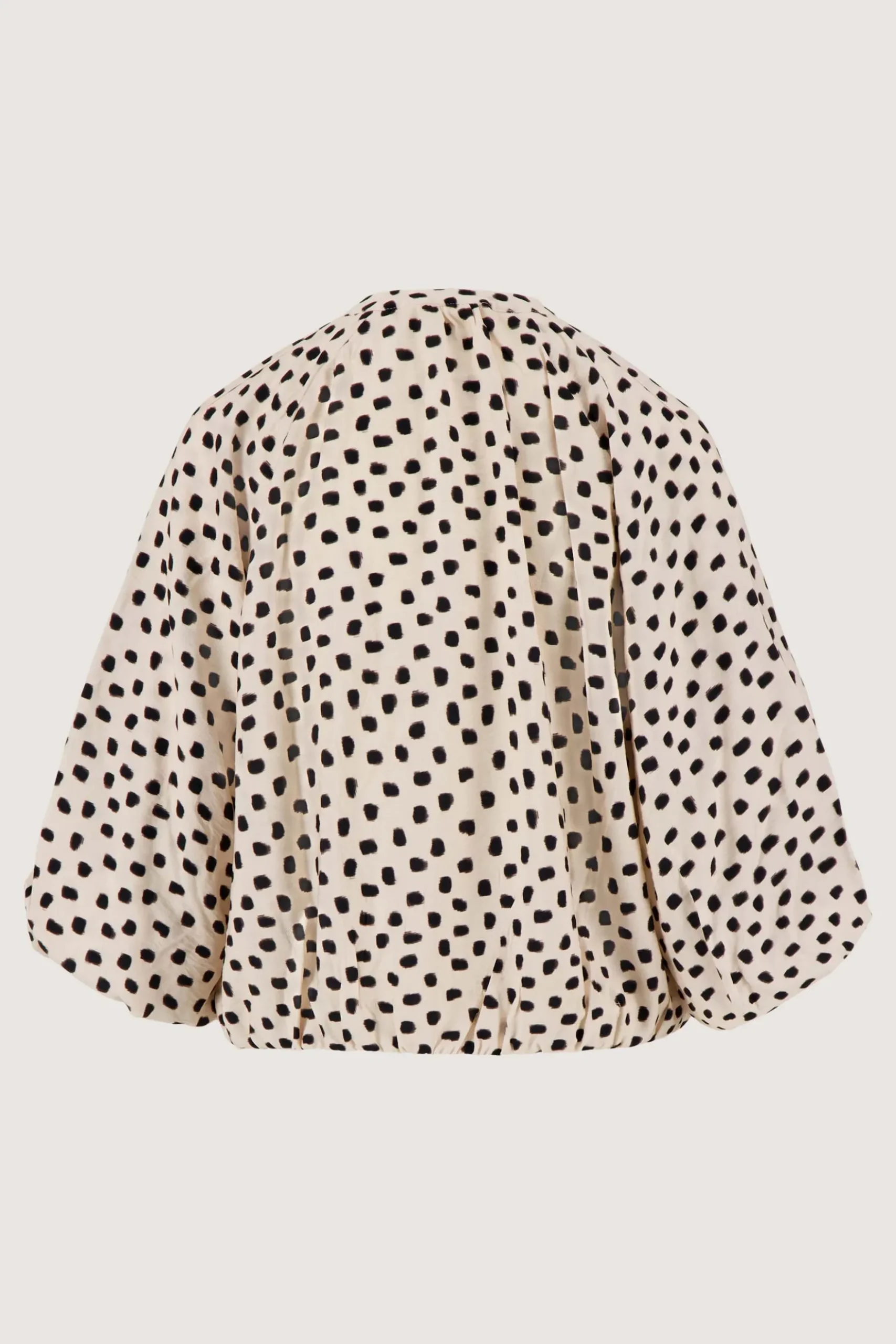 ballon bomber met stippen print