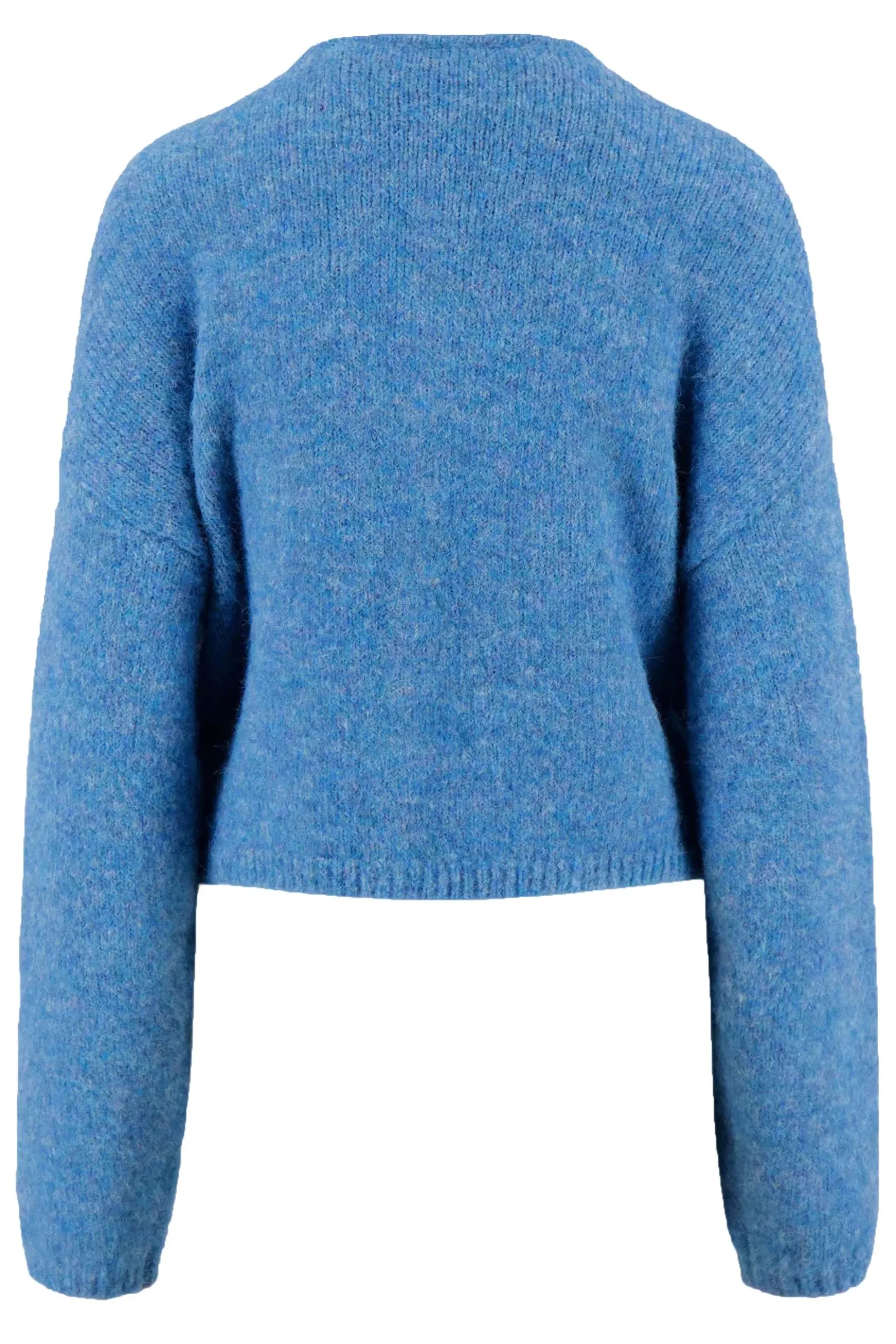 basic vestje met broche lange mouw