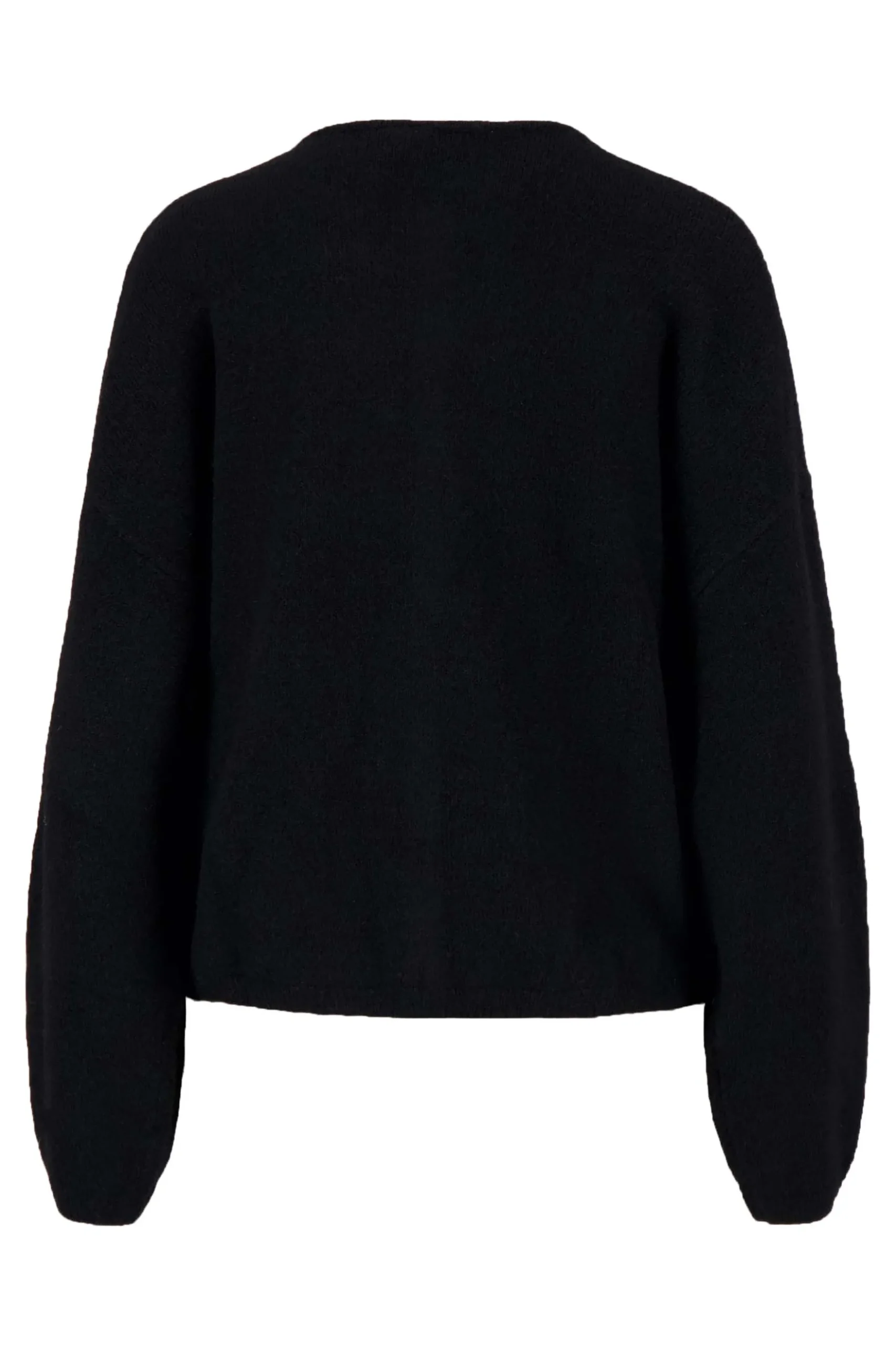 basic vestje met broche lange mouw