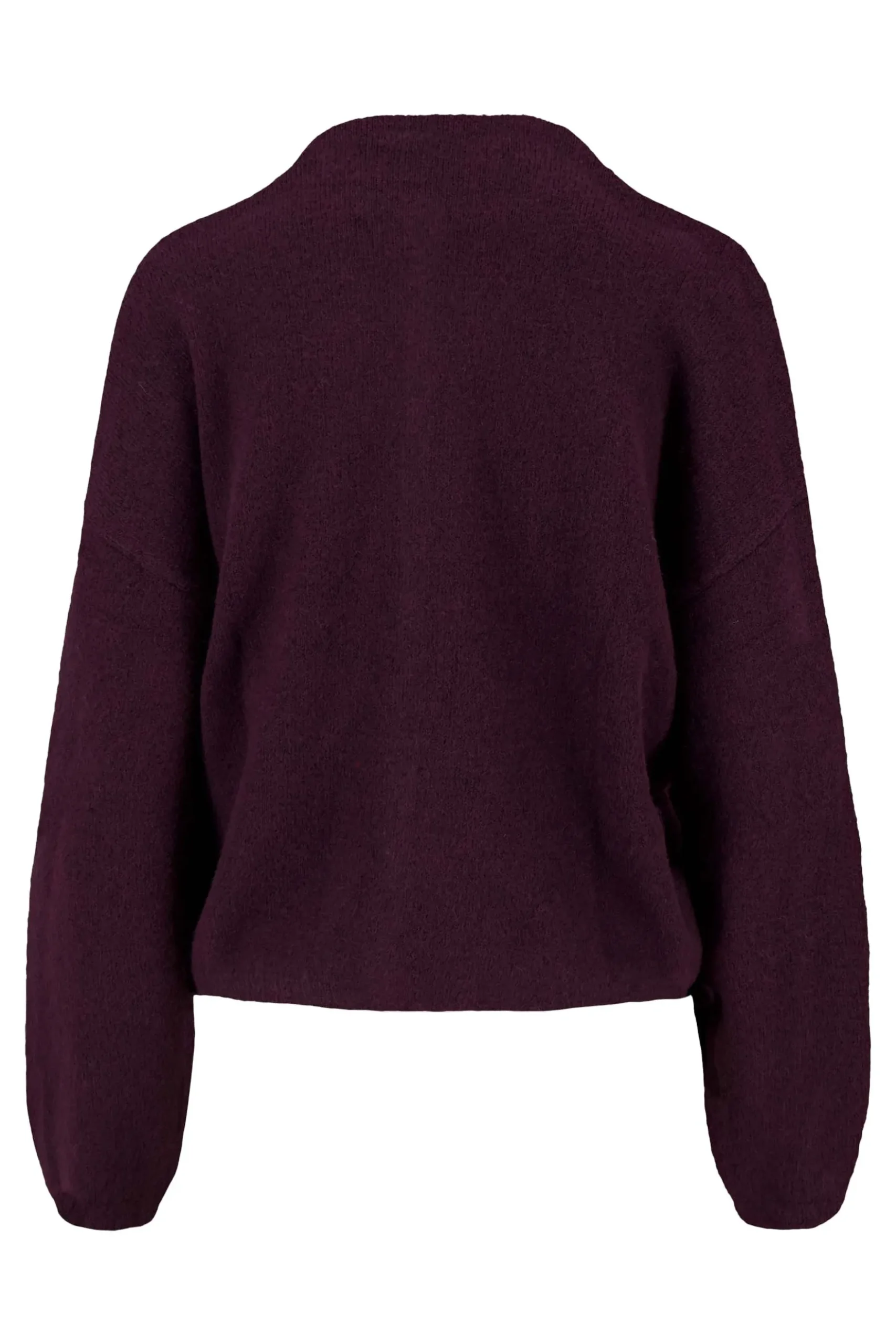 basic vestje met broche lange mouw