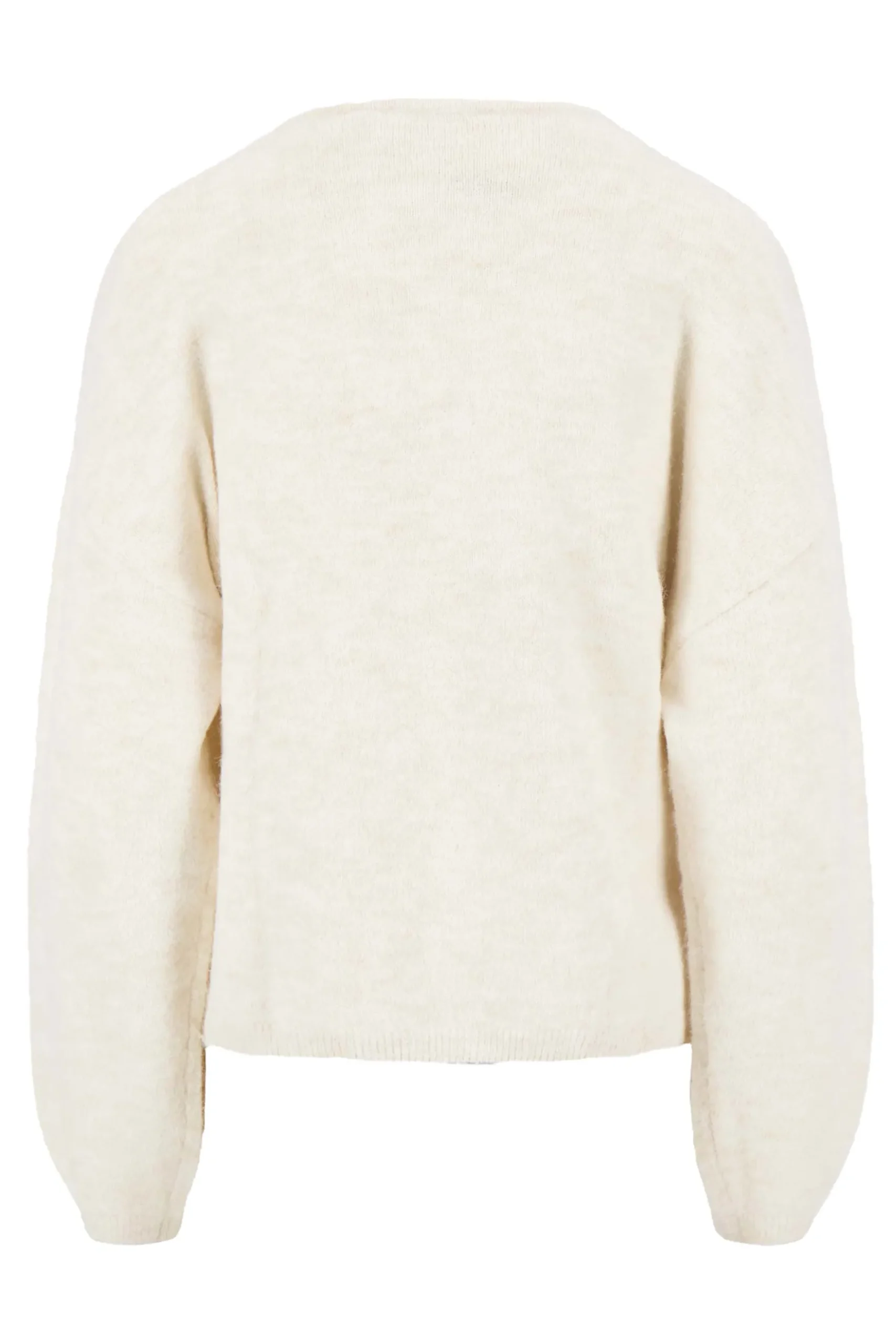 basic vestje met broche lange mouw