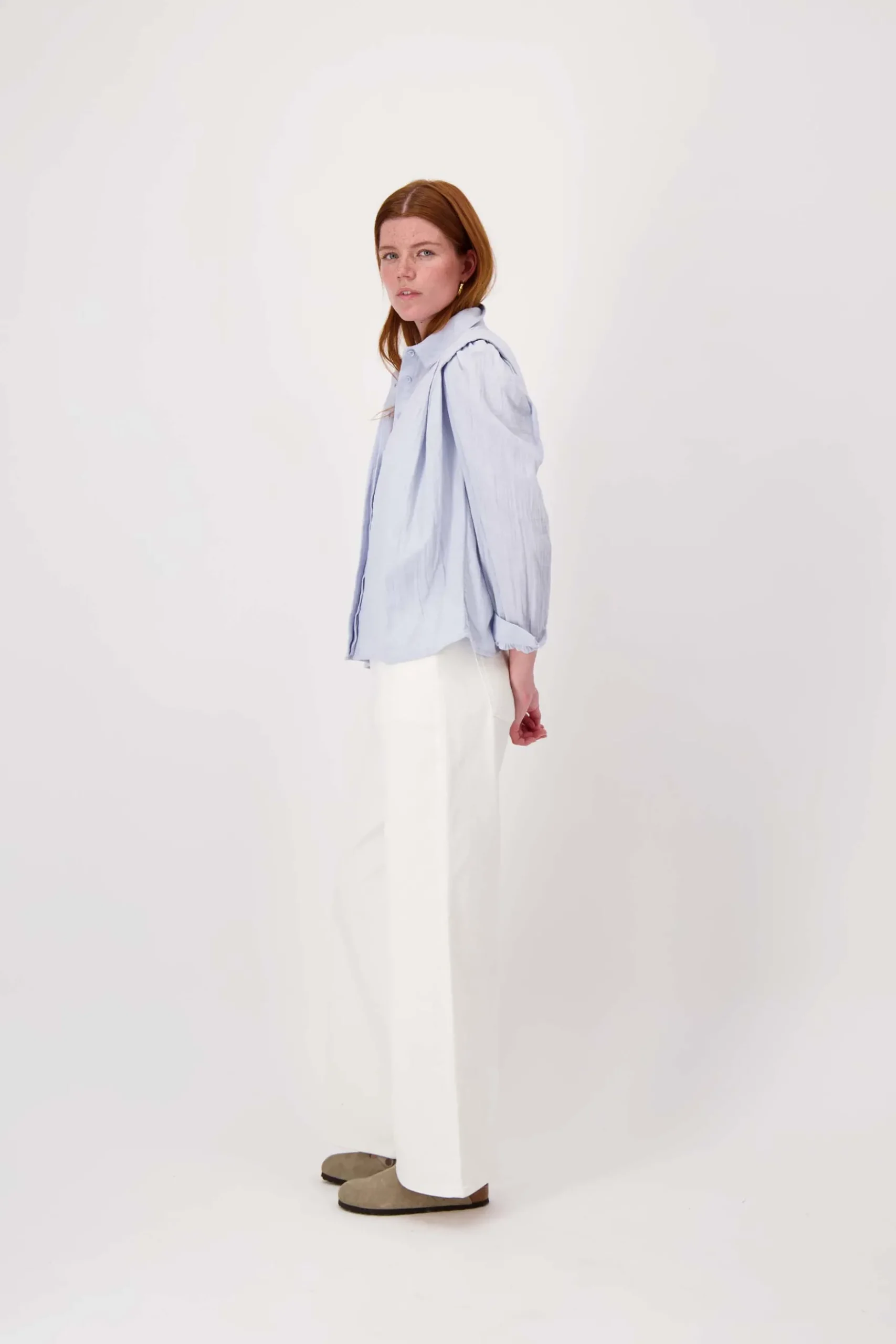 blouse in mousseline
