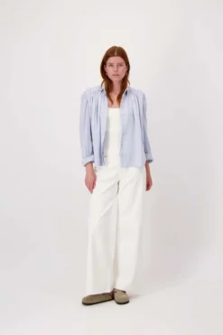 blouse in mousseline