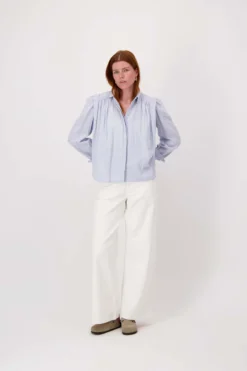 blouse in mousseline