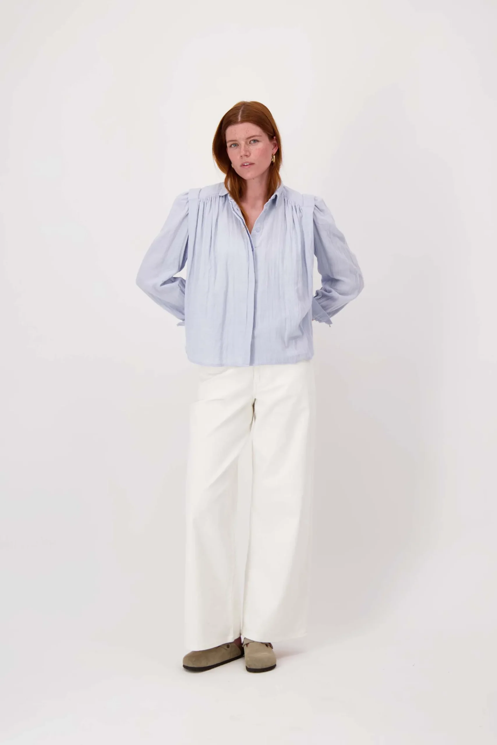 blouse in mousseline