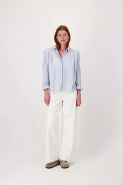 blouse in mousseline
