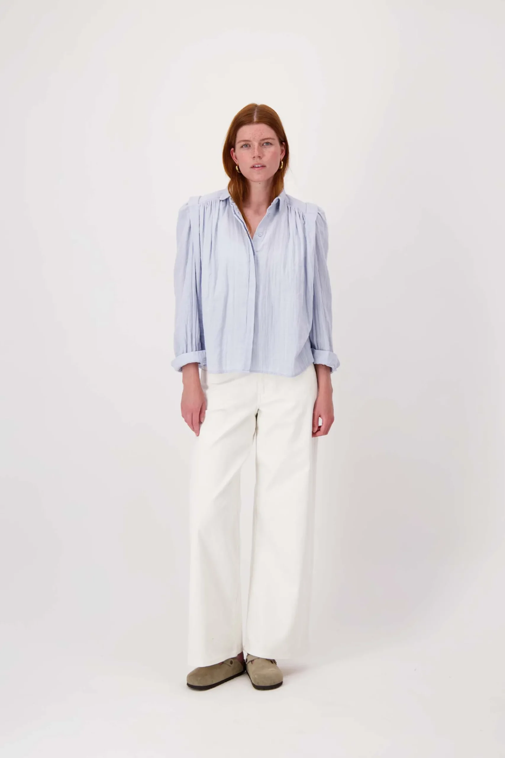 blouse in mousseline