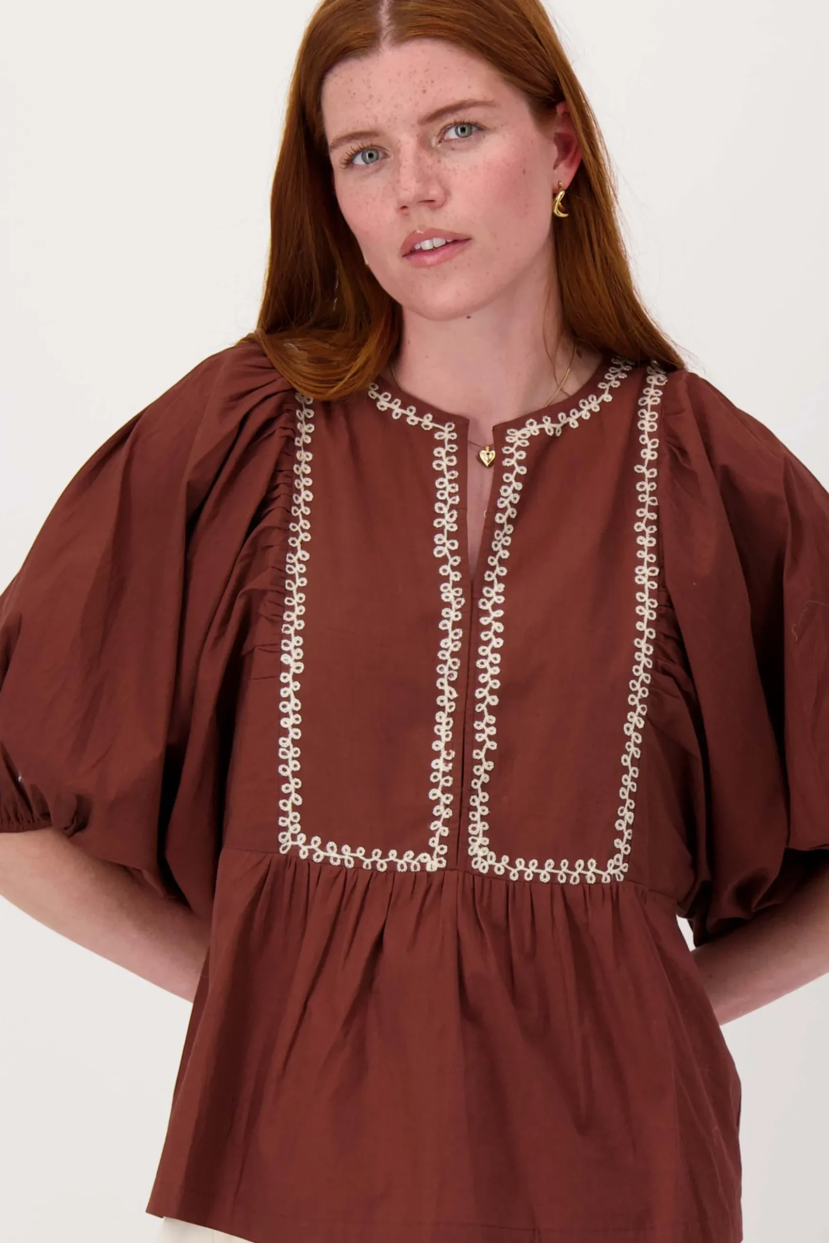 borduur blouse grafisch dessin