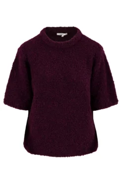 boucle trui korte mouw