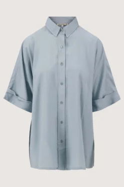 boxy model blouse