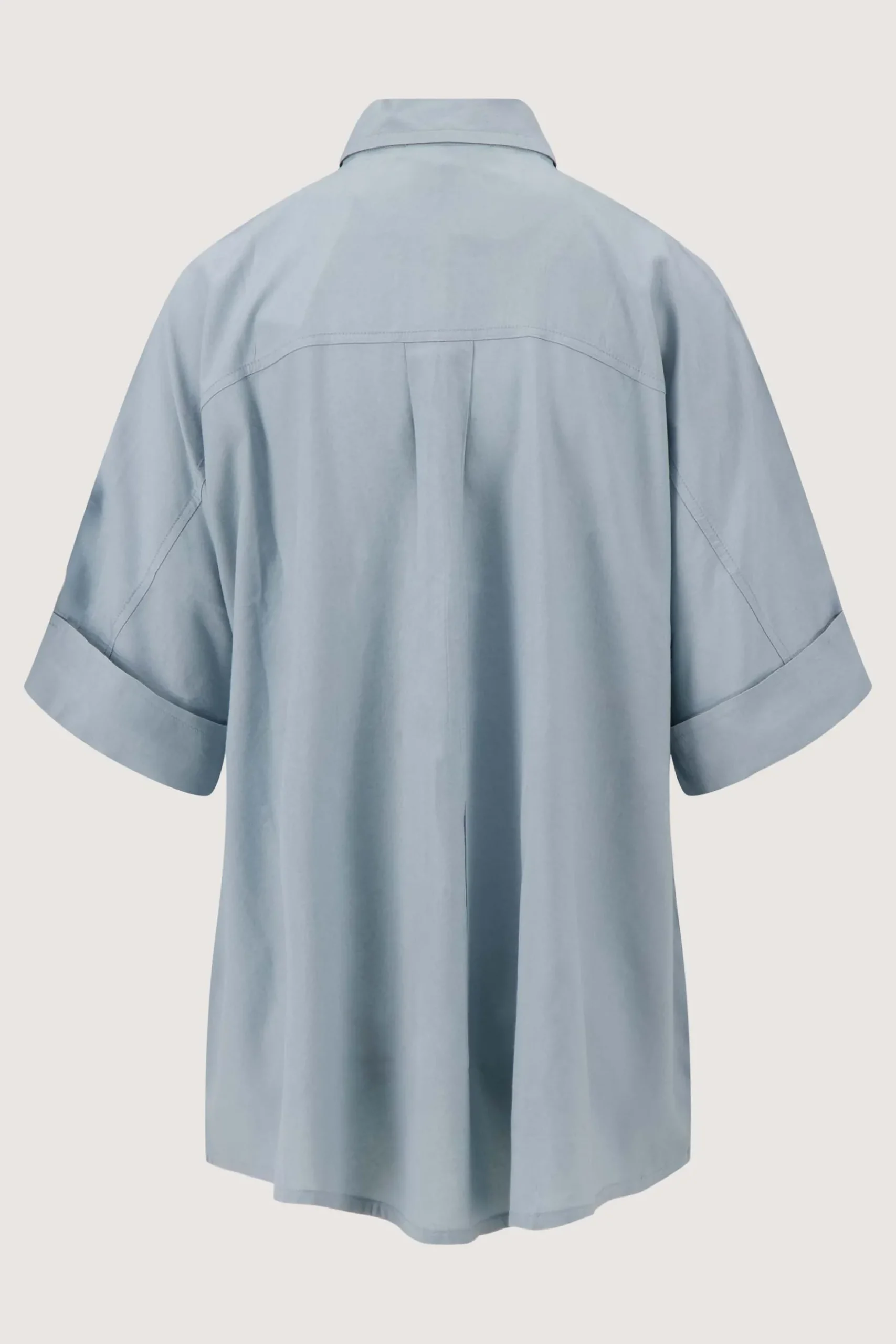 boxy model blouse