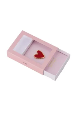 broche in doosje you make my heart happy