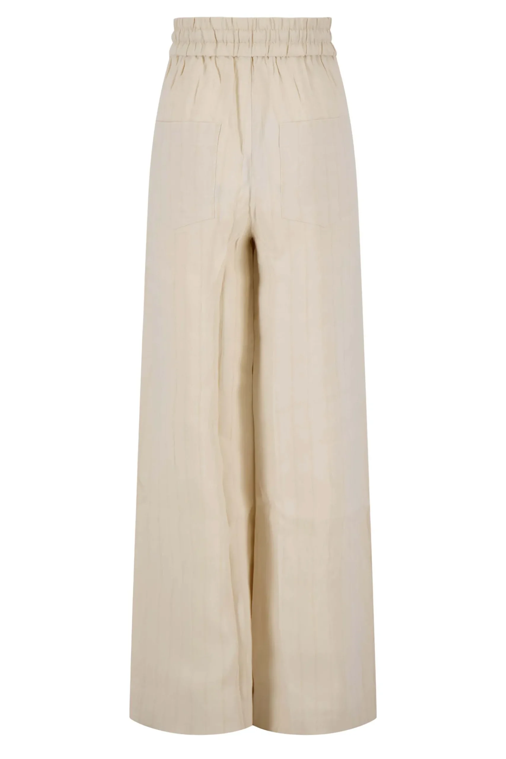 broek in structuur stof