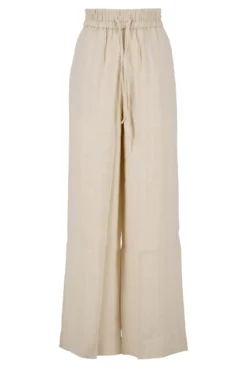 broek in structuur stof