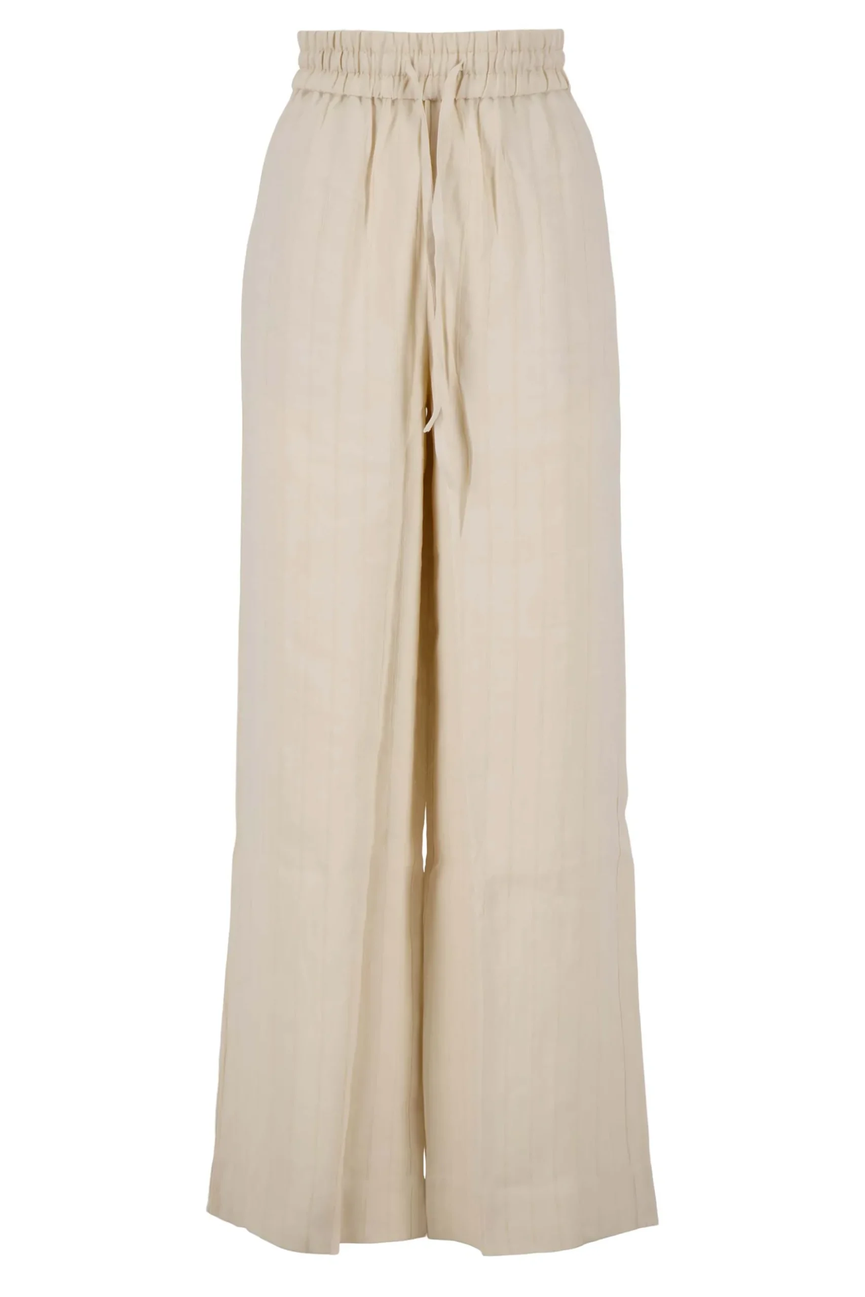 broek in structuur stof