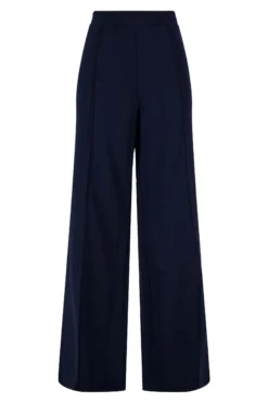broek met superstretch en naad middenvoor