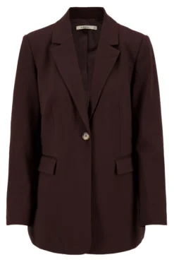 choco blazer met stretch