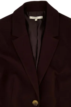 choco blazer met stretch