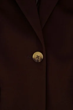 choco blazer met stretch