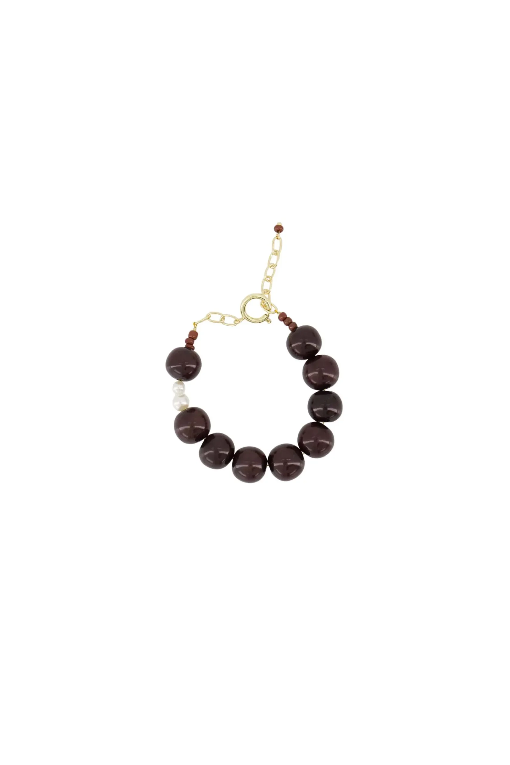 chunky beads armband