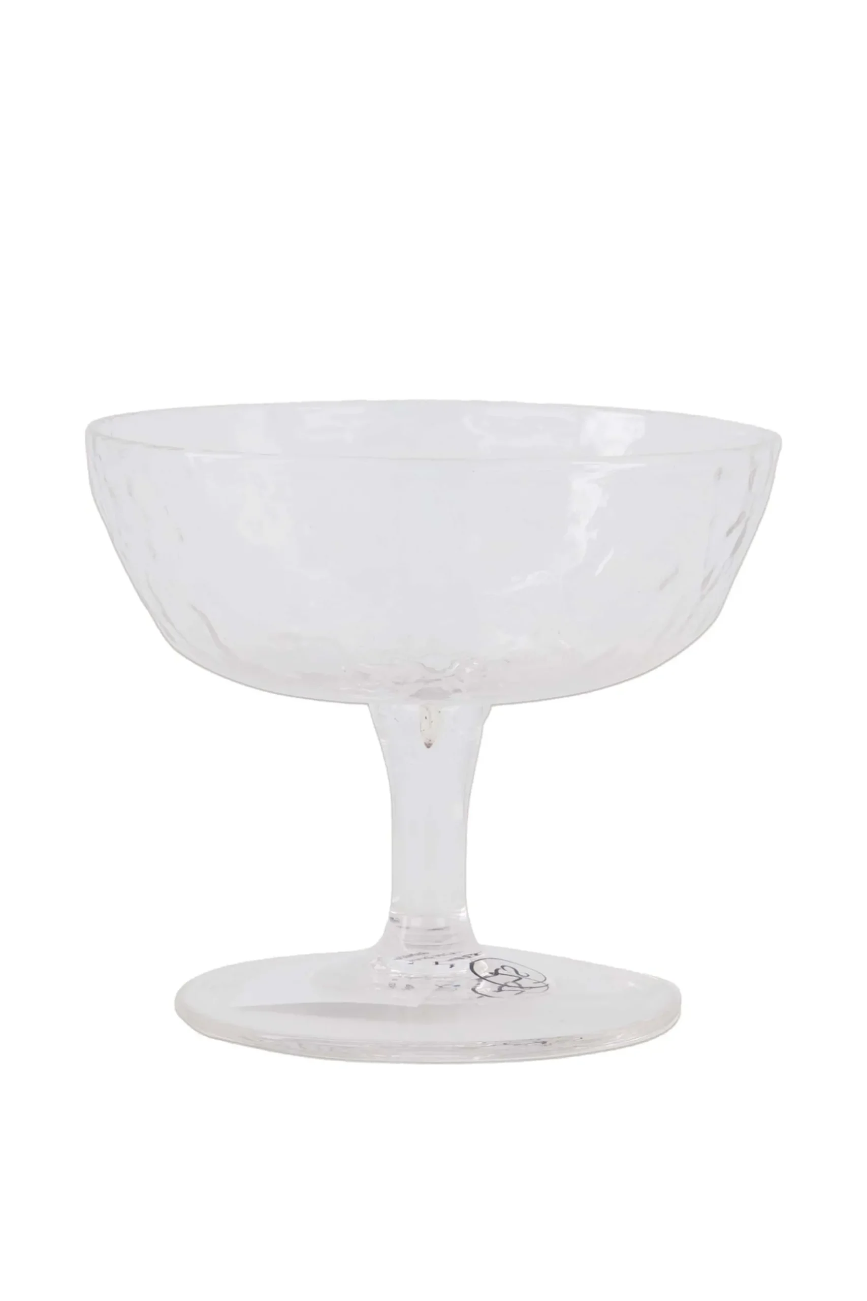coupe glas hartje