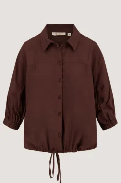crepe marocain blouse