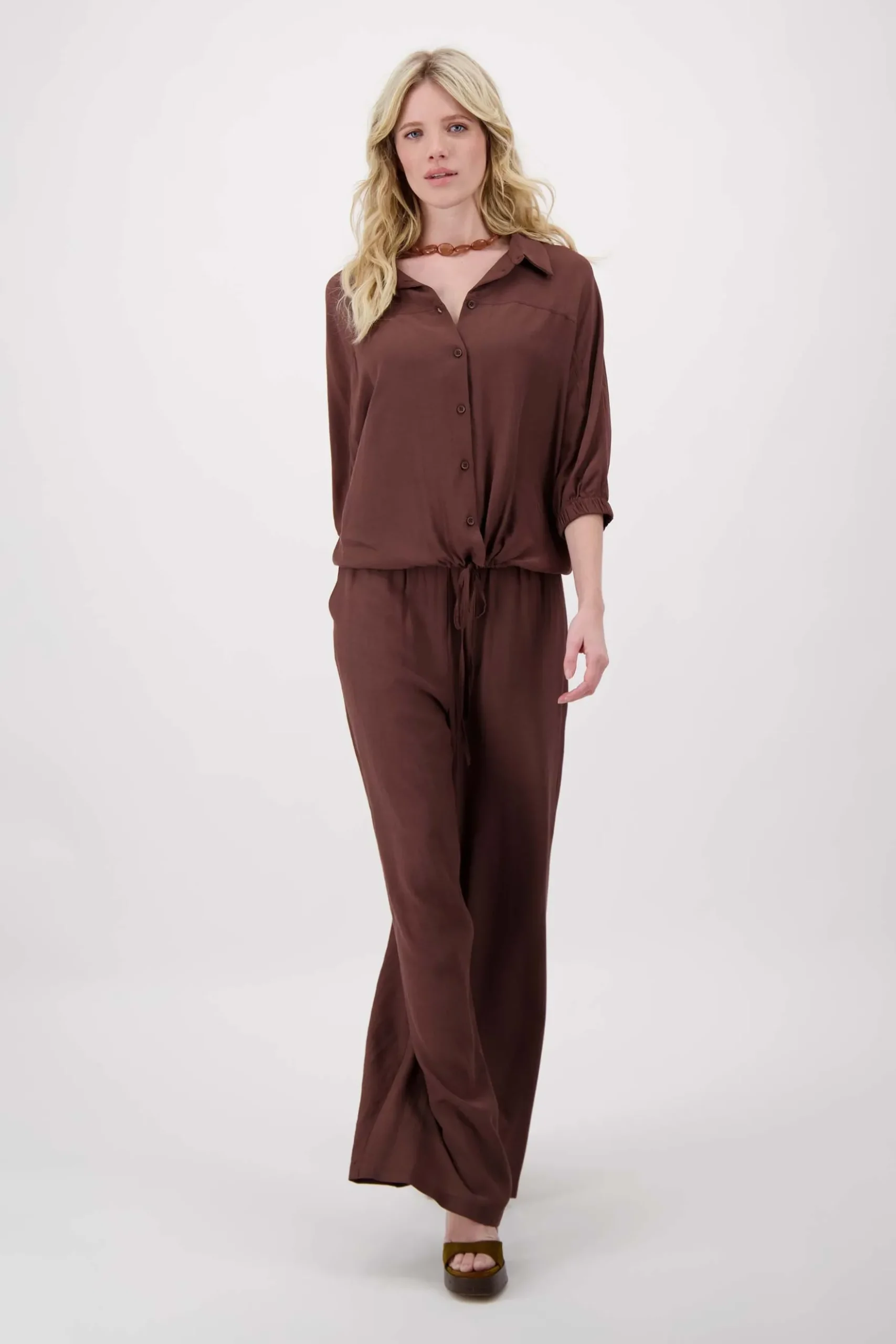 crepe marocain blouse
