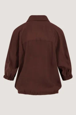 crepe marocain blouse