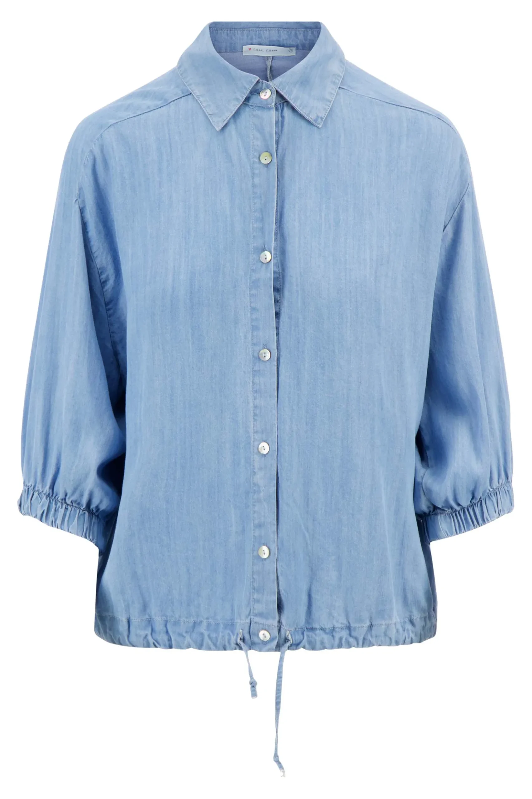 denim blouse