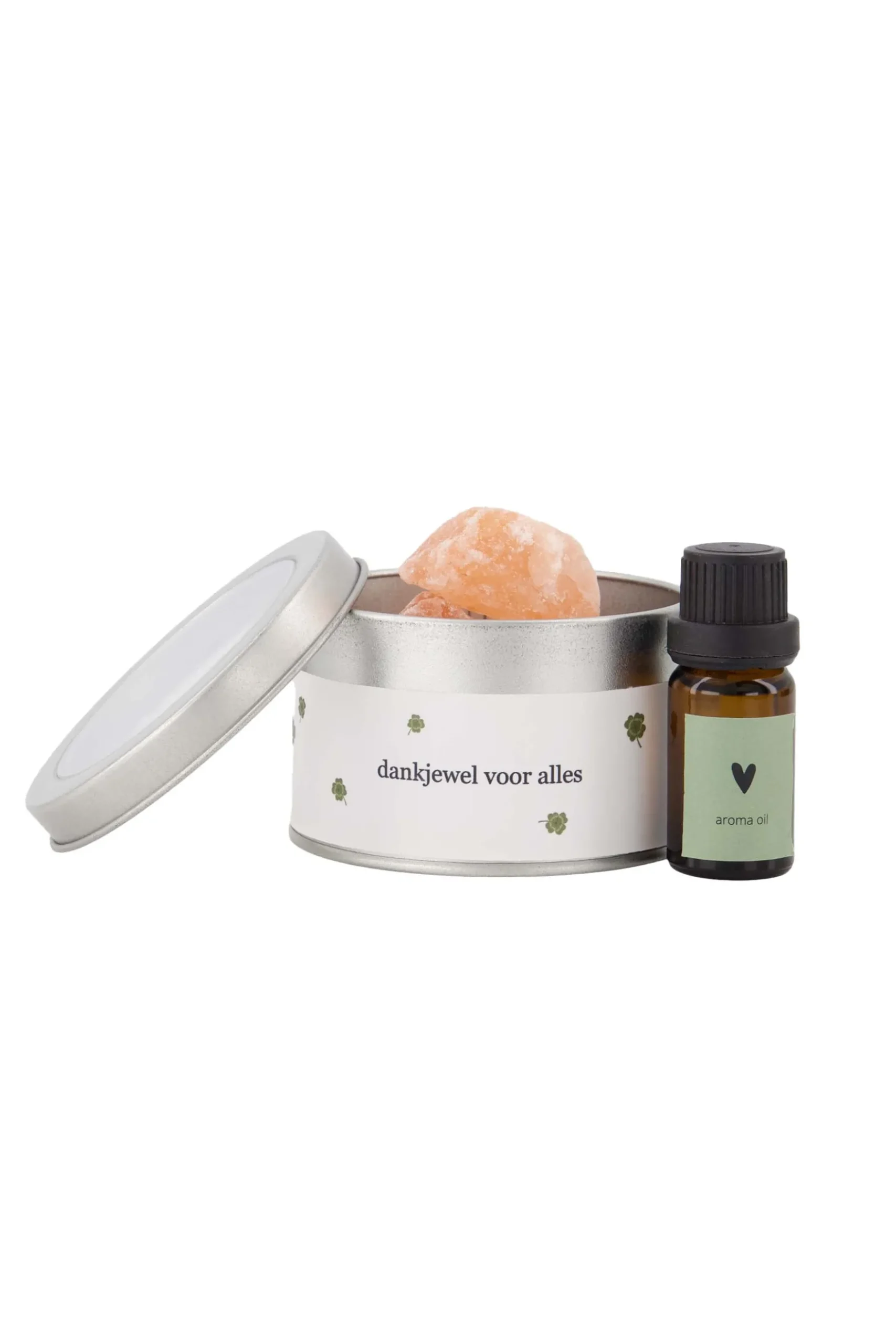 diffuser in blikje dankjewel voor alles