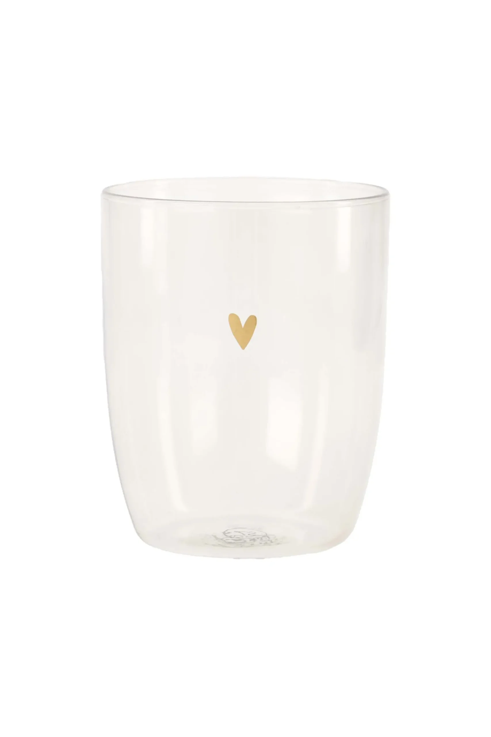 drinkglas hartje