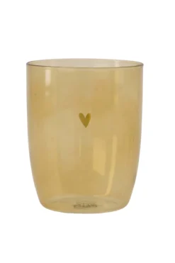 drinkglas hartje