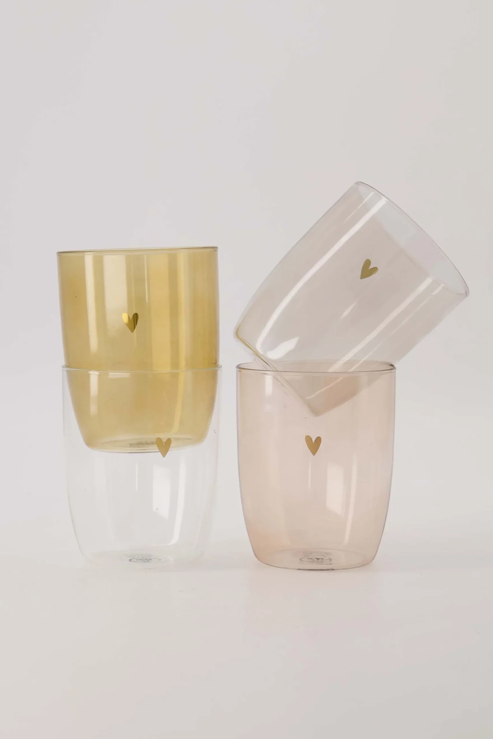 drinkglas hartje