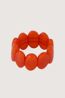 elastieken brede kralen armband