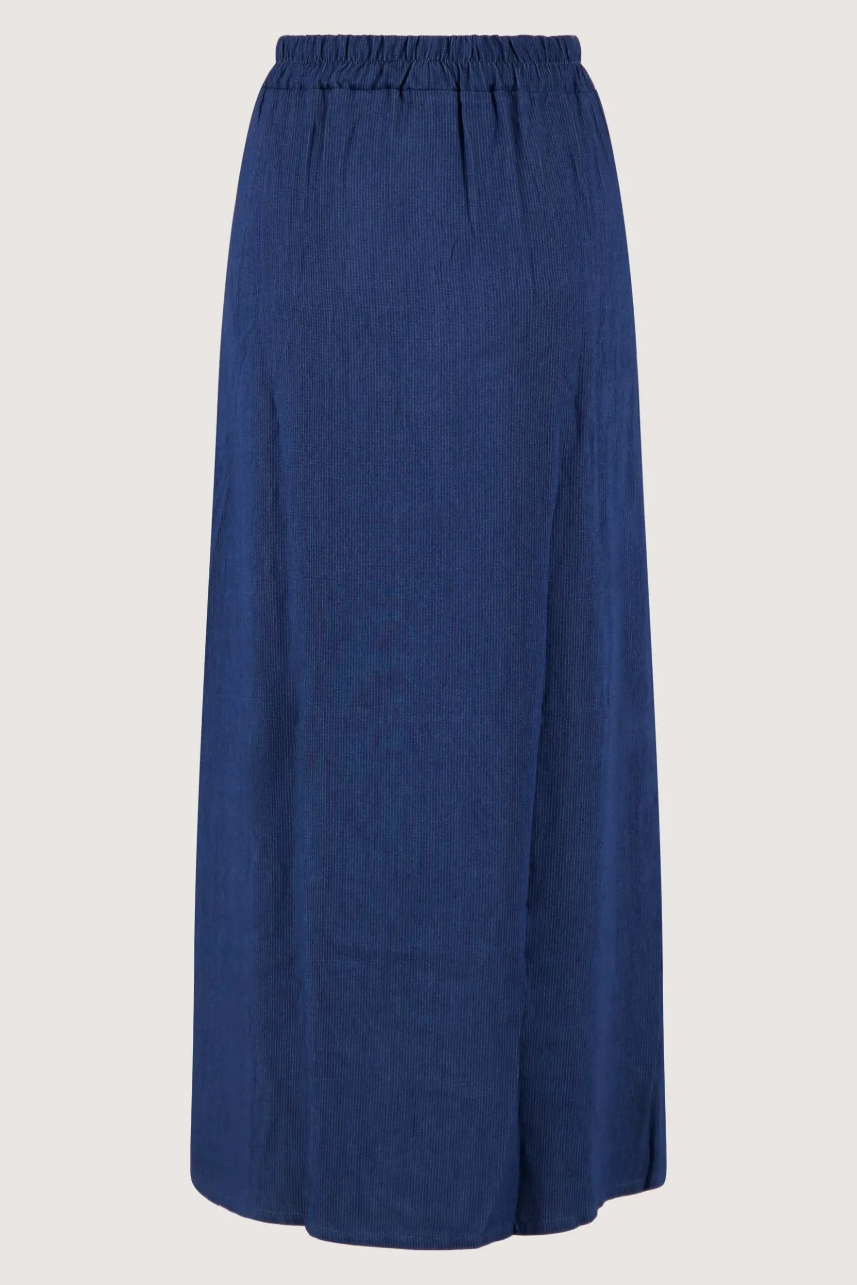 gestreepte tencel denim rok