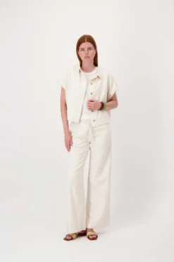 gestreepte wijde broek