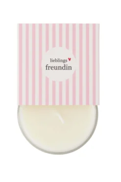 geurkaars in wikkel liebe freundin