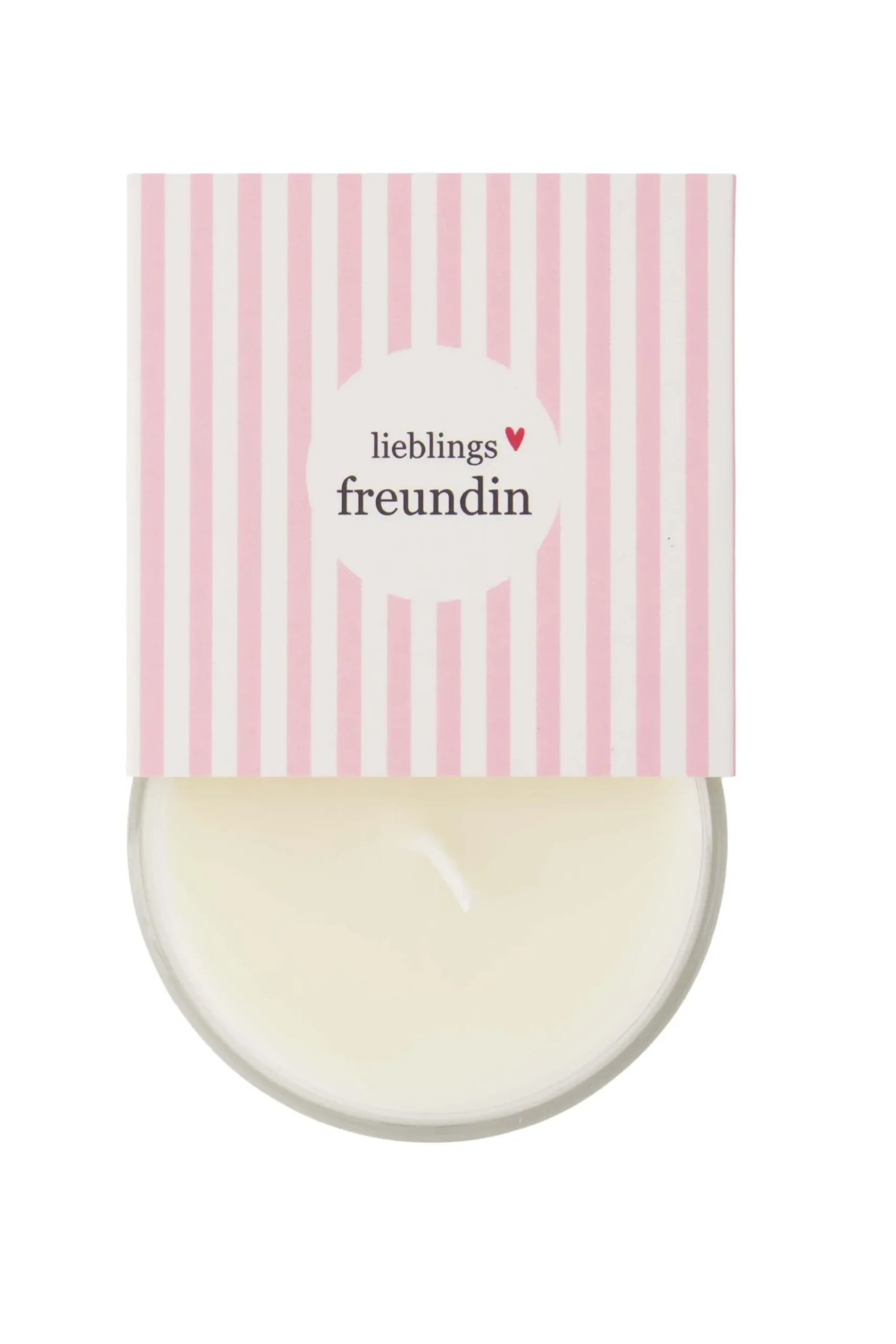 geurkaars in wikkel liebe freundin