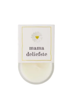 geurkaarsje in wikkel mama deliefste