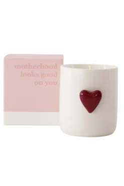 geurkaars keramiek hart in doosje motherhood