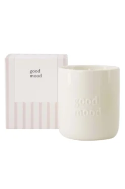 geurkaars keramiek in doosje good mood