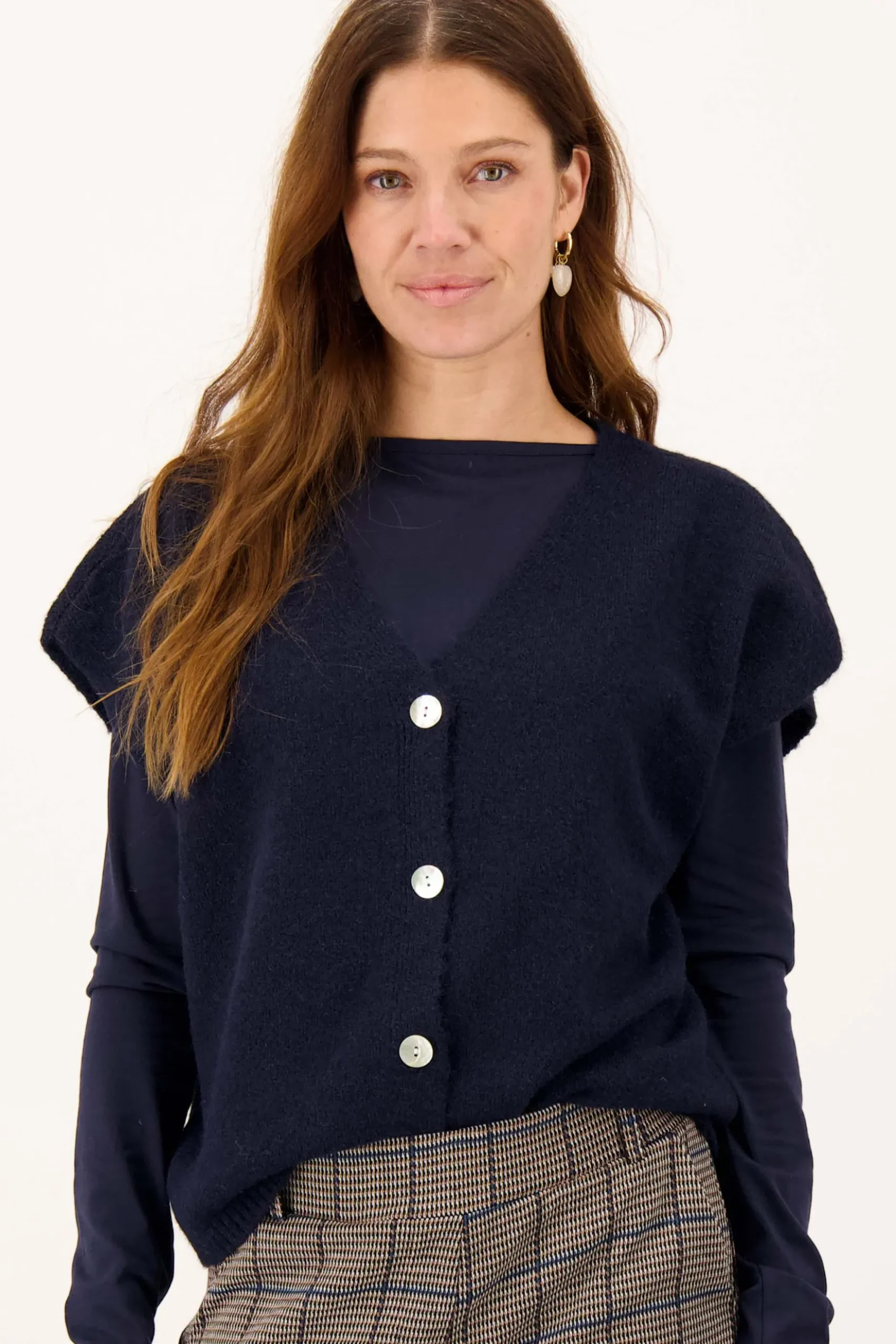 gilet met knopen